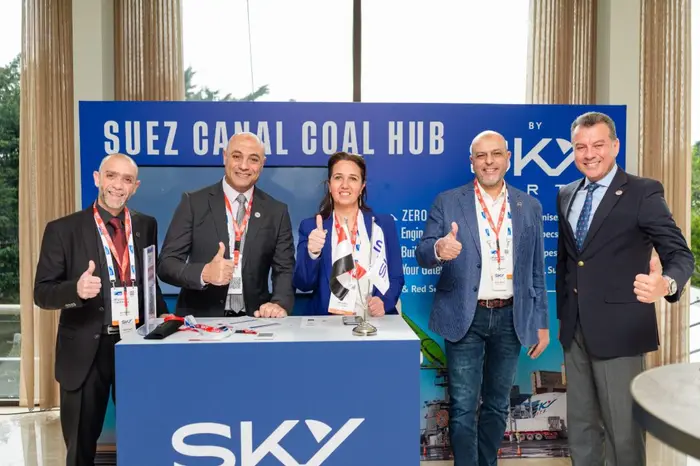 Team at the Suez Canal Coal Hub launch